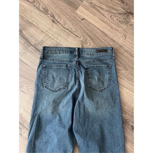 Social Standard By Sanctuary 5 Pocket High Rise Crop Straight Jean size 10 - Picture 5 of 6